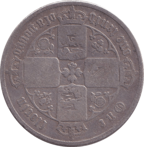1853 FLORIN ( F ) - FLORIN - Cambridgeshire Coins