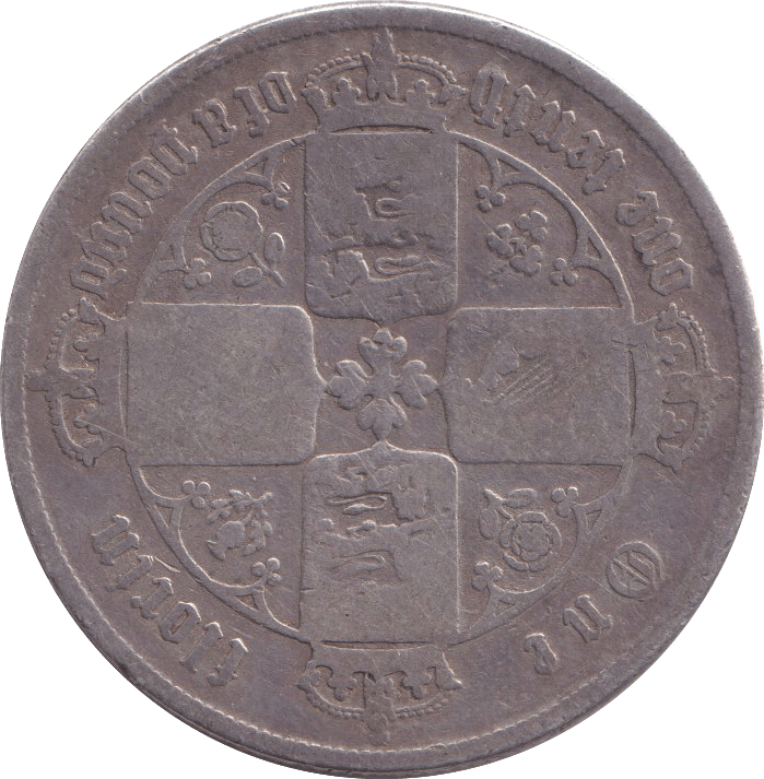 1853 FLORIN ( F ) - FLORIN - Cambridgeshire Coins