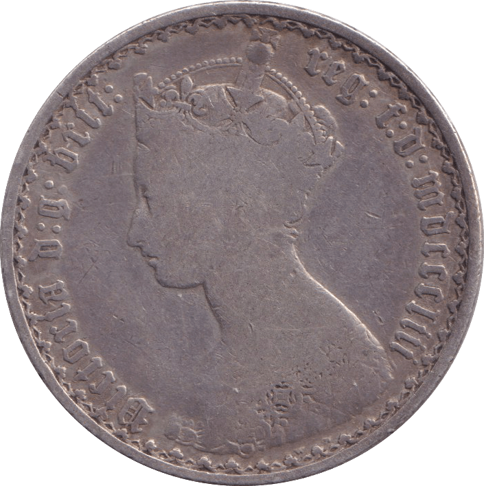 1853 FLORIN ( F ) - FLORIN - Cambridgeshire Coins