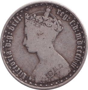 1853 FLORIN ( FINE ) - FLORIN - Cambridgeshire Coins