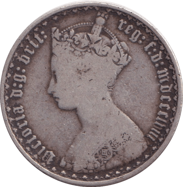 1853 FLORIN ( FINE ) - FLORIN - Cambridgeshire Coins