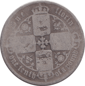 1853 FLORIN ( NF ) 1 - FLORIN - Cambridgeshire Coins