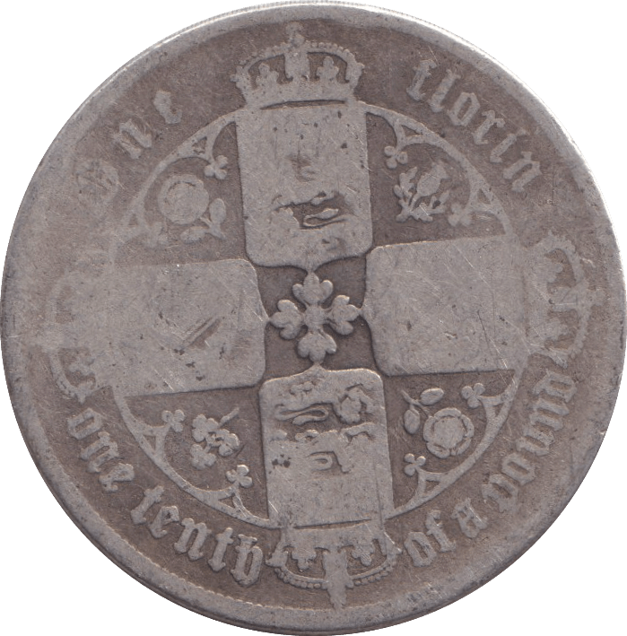 1853 FLORIN ( NF ) 1 - FLORIN - Cambridgeshire Coins