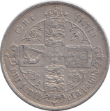 1853 FLORIN ( VF ) - FLORIN - Cambridgeshire Coins