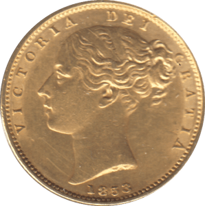 1853 GOLD SOVEREIGN ( EF ) - SOVEREIGN - Cambridgeshire Coins