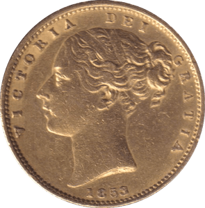 1853 GOLD SOVEREIGN ( EF ) - SOVEREIGN - Cambridgeshire Coins