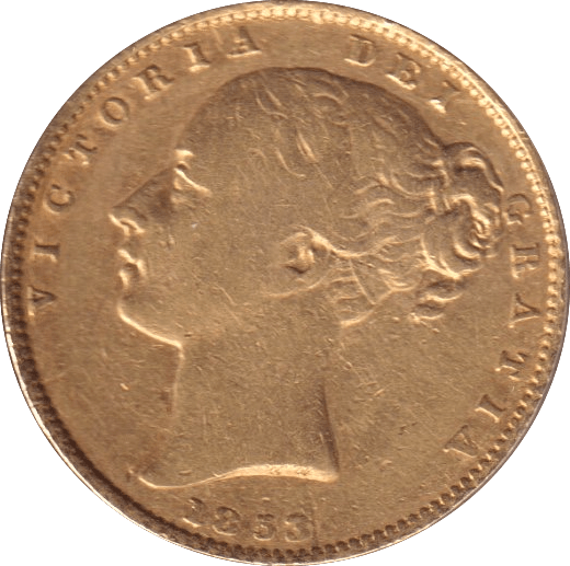 1853 GOLD SOVEREIGN ( FINE ) - SOVEREIGN - Cambridgeshire Coins