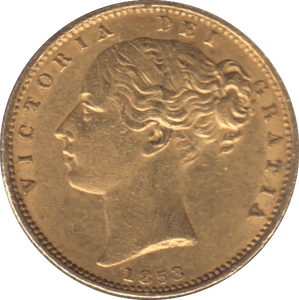 1853 GOLD SOVEREIGN ( GVF ) 2 - SOVEREIGN - Cambridgeshire Coins