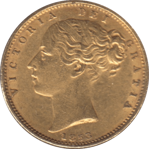 1853 GOLD SOVEREIGN ( GVF ) 2 - SOVEREIGN - Cambridgeshire Coins