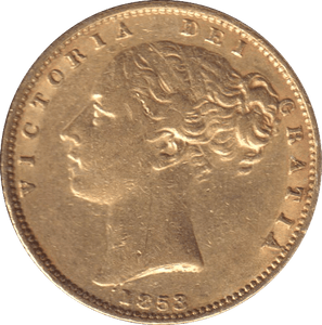 1853 GOLD SOVEREIGN ( GVF ) - SOVEREIGN - Cambridgeshire Coins