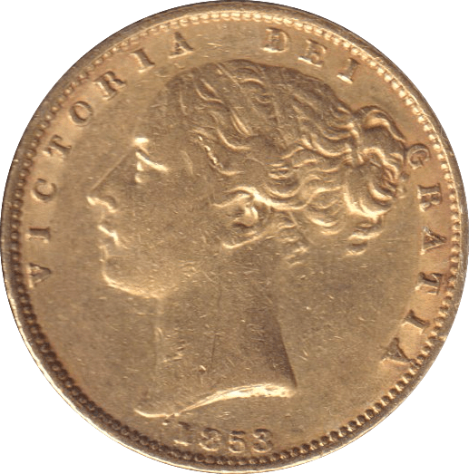 1853 GOLD SOVEREIGN ( GVF ) - SOVEREIGN - Cambridgeshire Coins