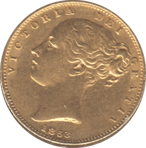 1853 GOLD SOVEREIGN ( GVF ) - SOVEREIGN - Cambridgeshire Coins
