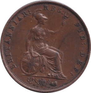 1853 HALF PENNY ( EF ) - HALFPENNY - Cambridgeshire Coins