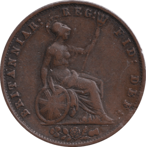 1853 HALF PENNY ( VF ) - HALFPENNY - Cambridgeshire Coins