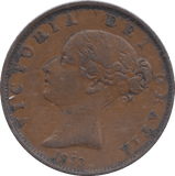 1853 HALF PENNY ( VF ) - WORLD COINS - Cambridgeshire Coins