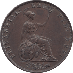 1853 HALFPENNY ( EF ) - HALFPENNY - Cambridgeshire Coins