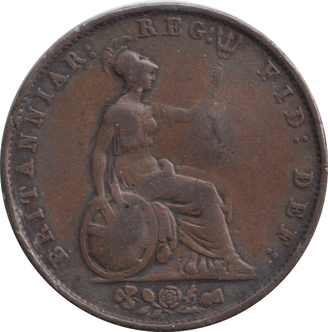 1853 HALFPENNY ( FINE ) - HALFPENNY - Cambridgeshire Coins
