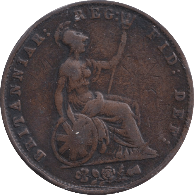 1853 HALFPENNY ( FINE ) - HALFPENNY - Cambridgeshire Coins