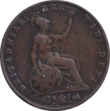 1853 HALFPENNY ( FINE ) - HALFPENNY - Cambridgeshire Coins