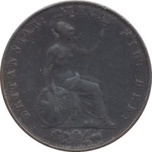 1853 HALFPENNY ( FINE ) - HALFPENNY - Cambridgeshire Coins