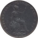 1853 HALFPENNY ( FINE ) - HALFPENNY - Cambridgeshire Coins