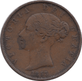 1853 HALFPENNY ( GF ) - Halfpenny - Cambridgeshire Coins