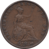 1853 HALFPENNY ( GF ) - Halfpenny - Cambridgeshire Coins
