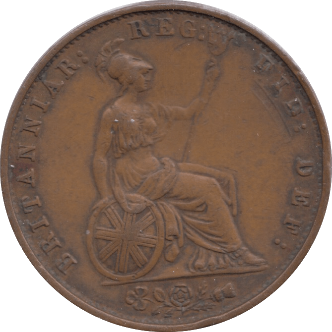 1853 HALFPENNY ( GVF ) - Halfpenny - Cambridgeshire Coins