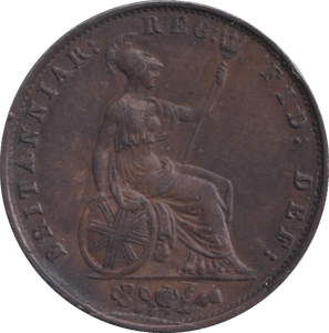 1853 HALFPENNY ( GVF ) - HALFPENNY - Cambridgeshire Coins