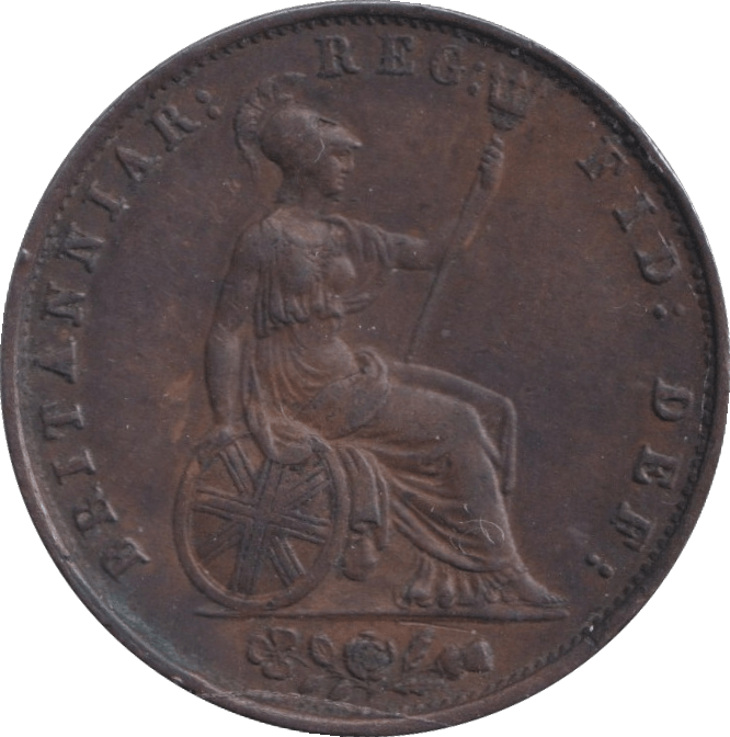 1853 HALFPENNY ( GVF ) - HALFPENNY - Cambridgeshire Coins