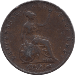1853 HALFPENNY ( GVF ) - Halfpenny - Cambridgeshire Coins