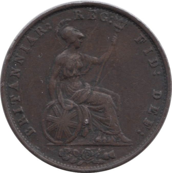 1853 HALFPENNY ( GVF ) - Halfpenny - Cambridgeshire Coins