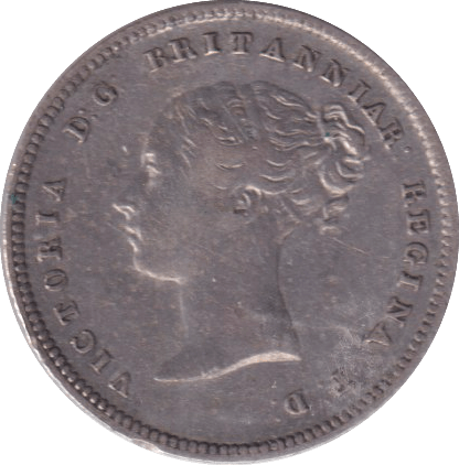 1853 MAUNDY FOUR PENCE ( VF ) - MAUNDY FOURPENCE - Cambridgeshire Coins