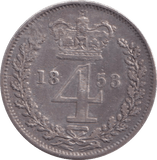 1853 MAUNDY FOUR PENCE ( VF ) - MAUNDY FOURPENCE - Cambridgeshire Coins