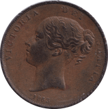 1853 PENNY ( AUNC ) - PENNY - Cambridgeshire Coins