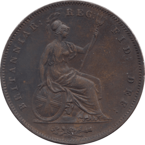 1853 PENNY ( EF ) - PENNY - Cambridgeshire Coins