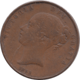 1853 PENNY ( FINE ) - Penny - Cambridgeshire Coins