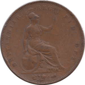 1853 PENNY ( FINE ) - Penny - Cambridgeshire Coins