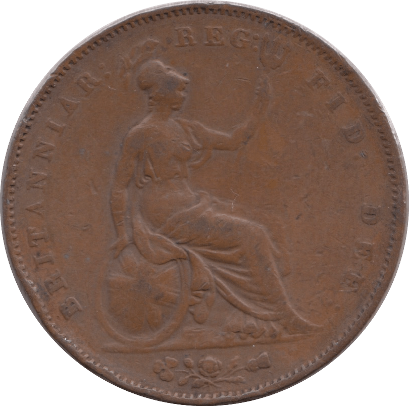 1853 PENNY ( FINE ) - Penny - Cambridgeshire Coins