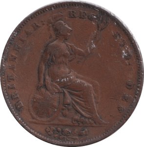 1853 PENNY ( FINE ) - PENNY - Cambridgeshire Coins