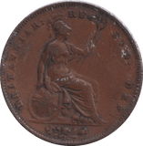 1853 PENNY ( FINE ) - PENNY - Cambridgeshire Coins