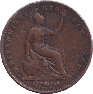 1853 PENNY ( FINE ) - WORLD COINS - Cambridgeshire Coins