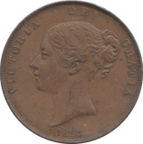 1853 PENNY ( GVF ) - PENNY - Cambridgeshire Coins