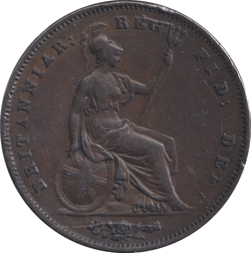 1853 PENNY ( GVF ) - PENNY - Cambridgeshire Coins