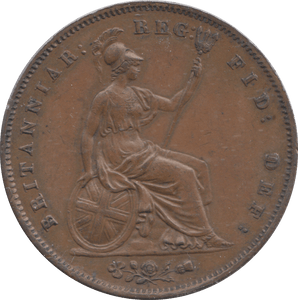 1853 PENNY ( GVF ) - PENNY - Cambridgeshire Coins