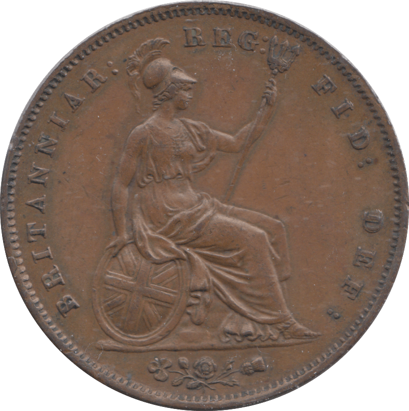 1853 PENNY ( GVF ) - PENNY - Cambridgeshire Coins