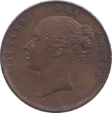 1853 PENNY ( UNC ) - Penny - Cambridgeshire Coins