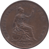 1853 PENNY ( UNC ) - Penny - Cambridgeshire Coins