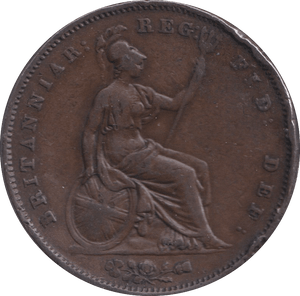 1853 PENNY ( VF ) - PENNY - Cambridgeshire Coins