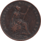 1853 PENNY VICTORIA ( FINE ) - PENNY - Cambridgeshire Coins